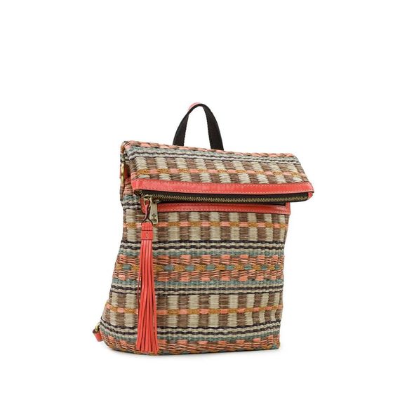 Luzille Leather Backpack - Convertible Backpack Tote, Leather :[ main image 6